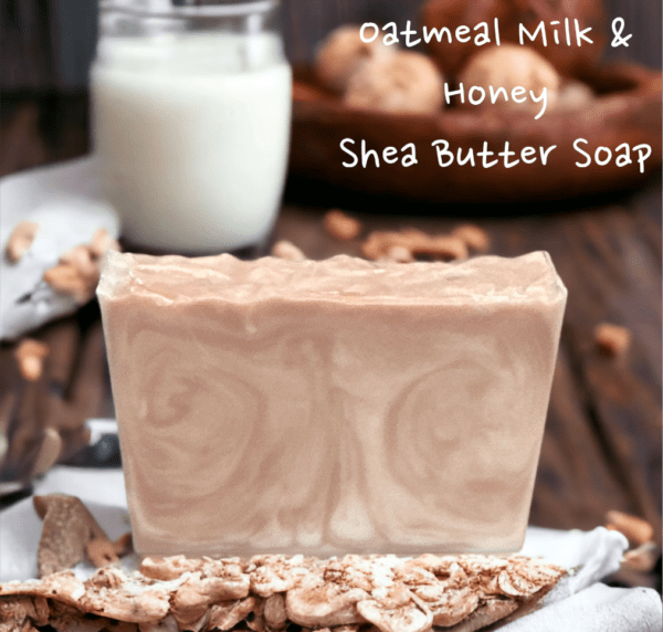 Oatmeal Milk & Honey Shea Butter Soap - Image 2