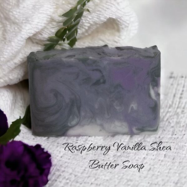 Berry & Vanilla Shea Butter Soap - Image 2