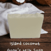 Island Coconut Goat's Milk Soap - Image 2