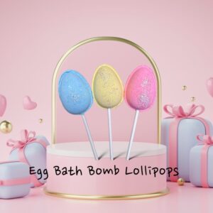 Blue Egg Lollipop Bath Bomb