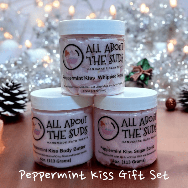 Peppermint Kiss 3-Piece Gift Set