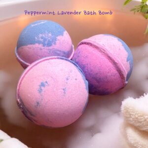 Peppermint Lavender Bath Bomb
