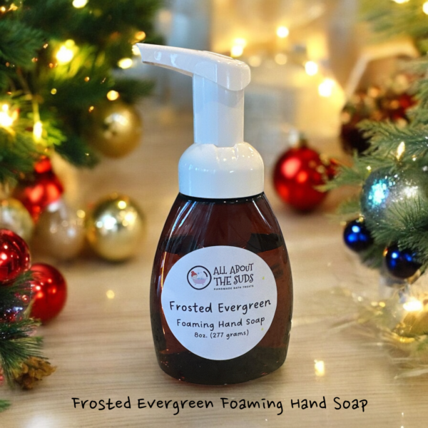 Frosted Evergreen Foaming Hand Soap