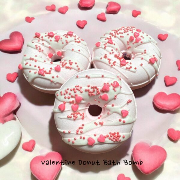 Valentine Donut Bath Bomb