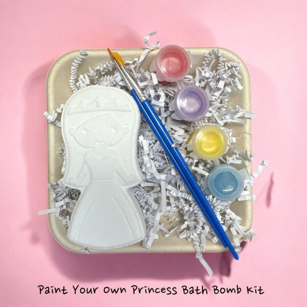 Princess Paint Your Own Bath Bomb Kit.