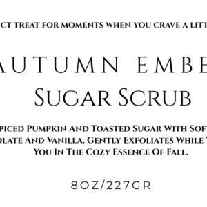 Autumn Ember Sugar Scrub