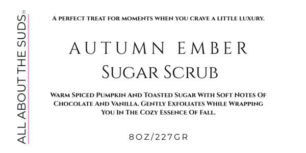 Autumn Ember Sugar Scrub