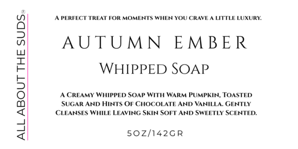 Autumn Ember Whipped Soap