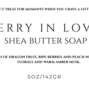 Berry In Love Shea Butter Soap