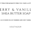 Berry & Vanilla Shea Butter Soap