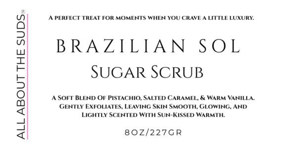 Brazilian SOL Sugar Scrub