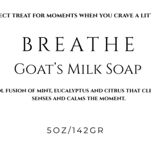 Breathe Goat's Milk Soap