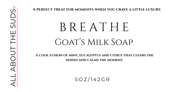 Breathe Goat's Milk Soap