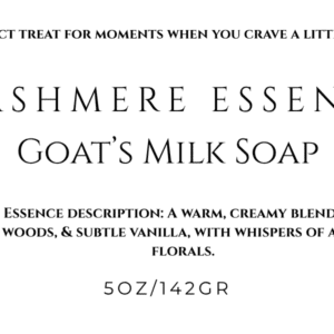 Cashmere Essence Goats Milk Soap