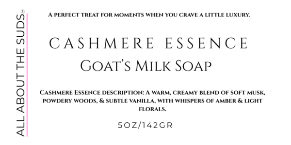 Cashmere Essence Goats Milk Soap