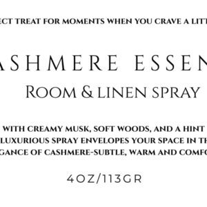 Cashmere Essence Room & Linen Spray