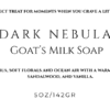 Dark Nebula Goat's Milk Soap