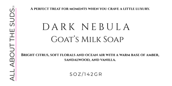 Dark Nebula Goat's Milk Soap
