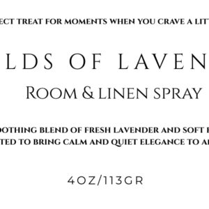 Fields of Lavender Room & Linen Spray.