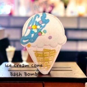 Ice Cream Cone Bath Bomb   