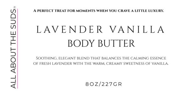 Lavender Vanilla Body Butter