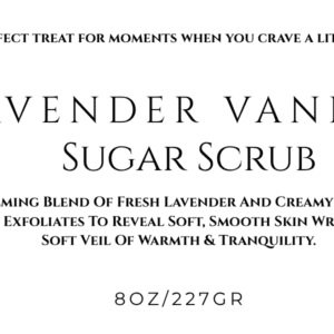 Lavender Vanilla Sugar Scrub