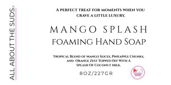 Mango Splash Foaming Hand Soap - Image 6