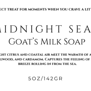 Midnight Seas Goat’s Milk Soap