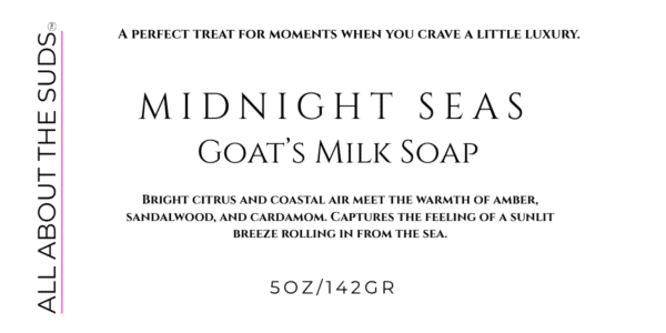 Midnight Seas Goat’s Milk Soap