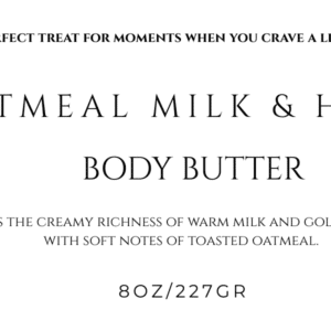 Oatmeal Milk & Honey Body Butter