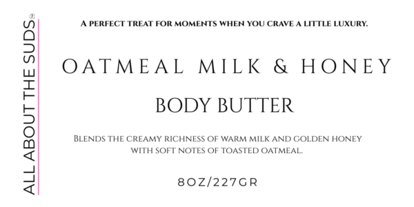 Oatmeal Milk & Honey Body Butter