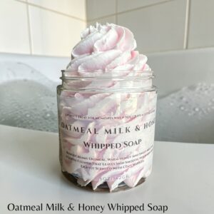 Oatmeal Milk & Honey Whipped Soap