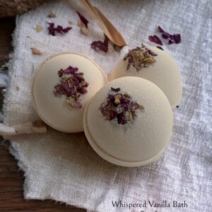Whispered Vanilla Bath Bomb