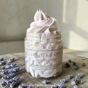 Lavender Vanilla Whipped Soap