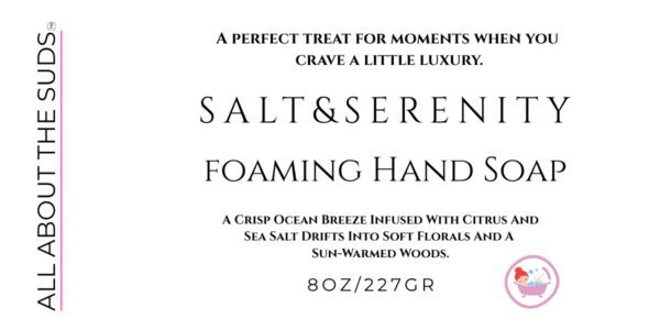 Salt & Serenity Foaming Hand Soap - Image 6