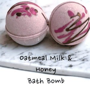 Oatmeal, Milk, and Honey Bath Bomb