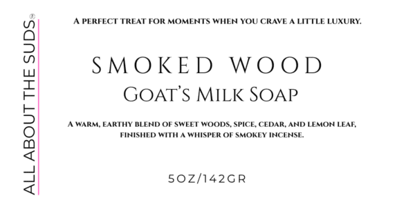 Smoked Wood Goat's Milk Soap