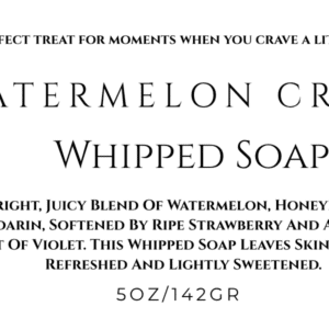 Watermelon Crush Whipped Soap