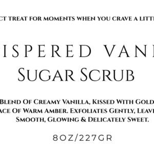 Whispered Vanilla Sugar Scrub
