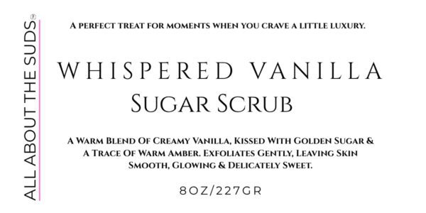 Whispered Vanilla Sugar Scrub