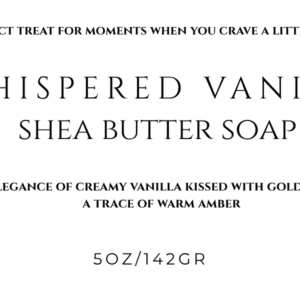 Whispered Vanilla Shea Butter Soap