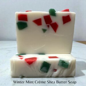 Winter Mint Crème Shea Butter Soap