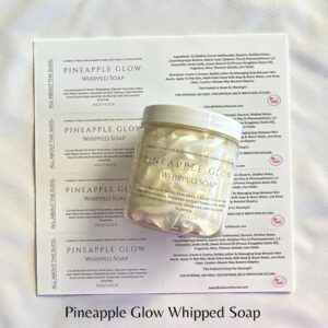 Pineapple Glow Whipped Soap