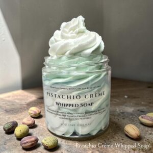 Pistachio Crème Whipped Soap