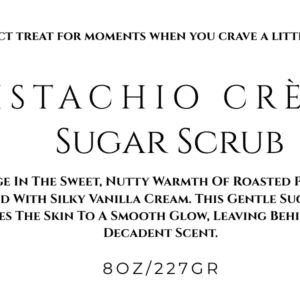 Pistachio Crème Sugar Scrub