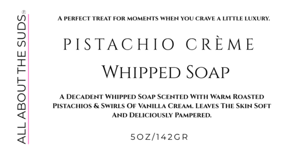 Pistachio Crème Whipped Soap