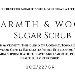 Warmth & Woods Sugar Scrub