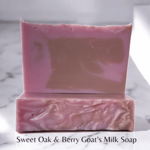 Sweet Oak & Berry Goat's Milk Soap