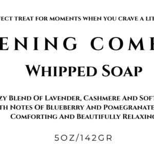Evening Comfort (Lavender Cashmere) Whipped Soap