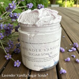 Lavender Vanilla Sugar Scrub